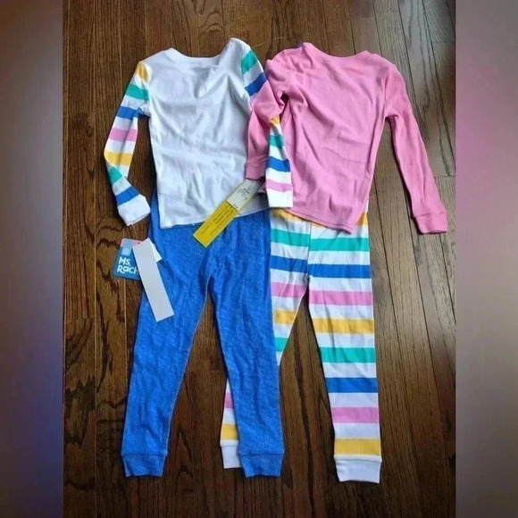 Ms. Rachel Girls 4T 4pc Long-Sleeves/Pants Pajama Set - NWT! - Picture 7 of 8
